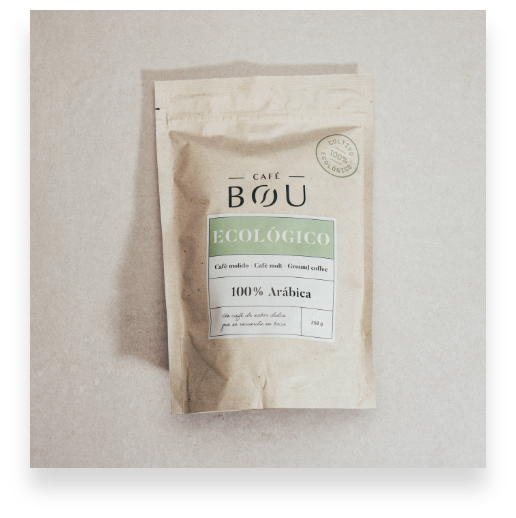 Café Eco en grano 100% Arábica - Cafés BOU